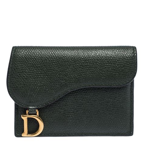 dior womens card holder